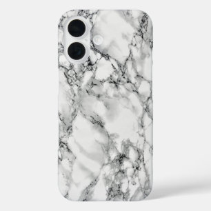 Faux wit marmeren iPhone hoesje