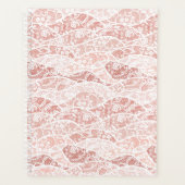 Faux witte kant visnet planner (Voorkant)