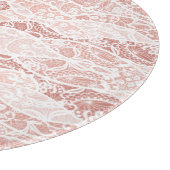 Faux witte kant visnet snijplank (Hoek)