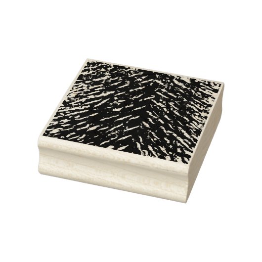 Faux Wolf Bont textuur Rubberstempel (Stempel)