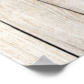 Faux Wood | Americana Grunge Michigan | Patriottis Poster (Hoek)