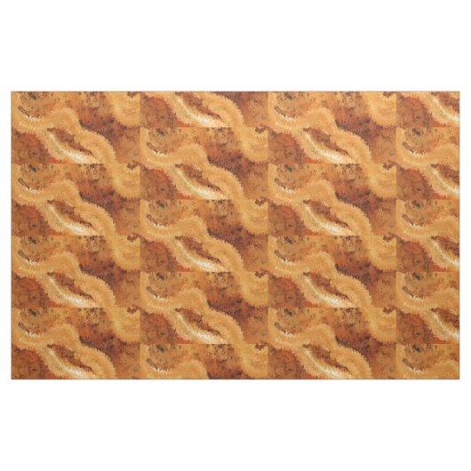 Faux Wood Burled Walnut Pattern  Stof (Yard (91,4 cm))