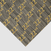 Faux Wood, Faux Gold 22ste (tweeëntwintigste) even Tissuepapier (Detail)