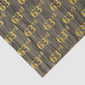 Faux Wood, Faux Gold 63 e (63-de) gebeurtenis Tissuepapier (Detail)