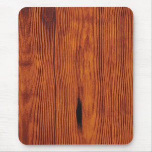 faux Wood Grain Mousepad Muismat