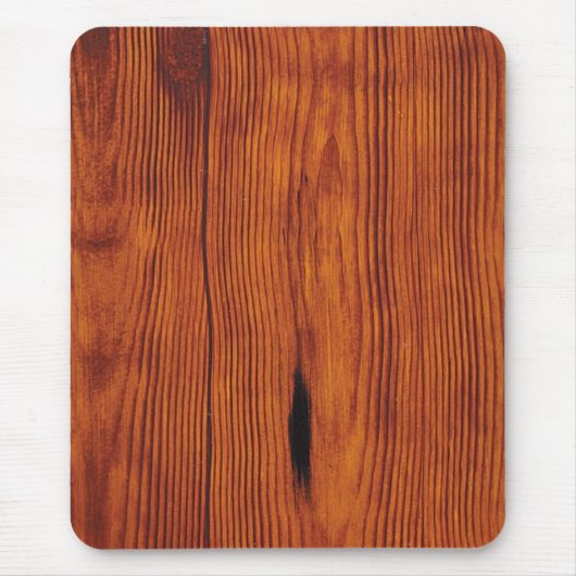 faux Wood Grain Mousepad Muismat (Voorkant)