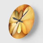 Faux Wood Study01 Wandklok rond SM (Hoek)