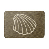 Faux Wood Summer Beach Bad Mat Rug (Voorkant)