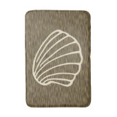 Faux Wood Summer Beach Bad Mat Rug (Voorkant Verticaal)