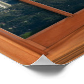 Faux Wooden Bay Window Illusion - San Francisco Poster (Hoek)