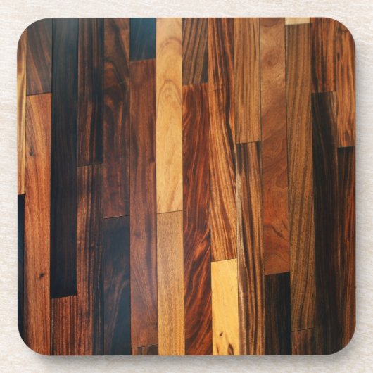 Faux Wooden Floor Slats Onderzetter (Voorkant)