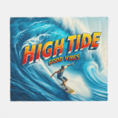 Faux Wrapped Canvas Print Fleece Deken (Voorkant (Horizontaal))