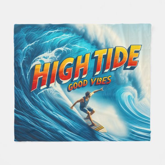 Faux Wrapped Canvas Print Fleece Deken (Voorkant (Horizontaal))