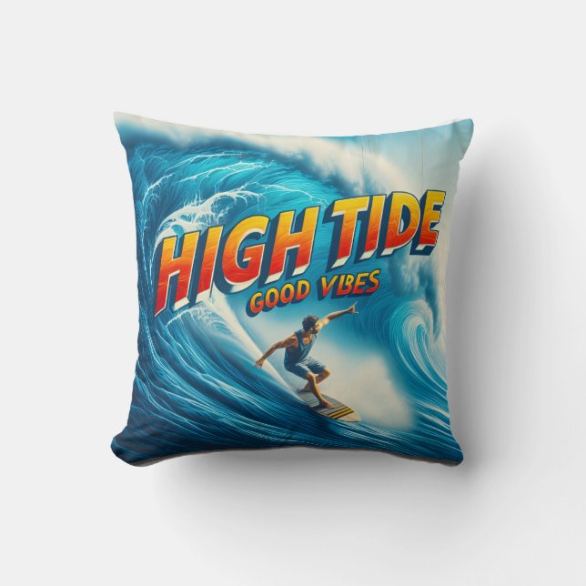 Faux Wrapped Canvas Print Kussen (Voorkant)