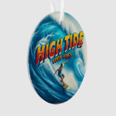 Faux Wrapped Canvas Print Ornament (voorkant)