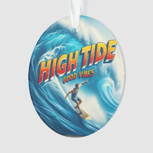 Faux Wrapped Canvas Print Ornament (voorkant)