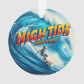 Faux Wrapped Canvas Print Ornament (voorkant)