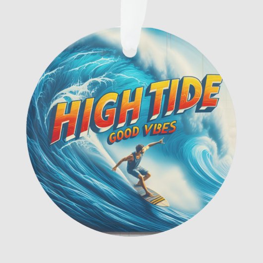 Faux Wrapped Canvas Print Ornament (voorkant)