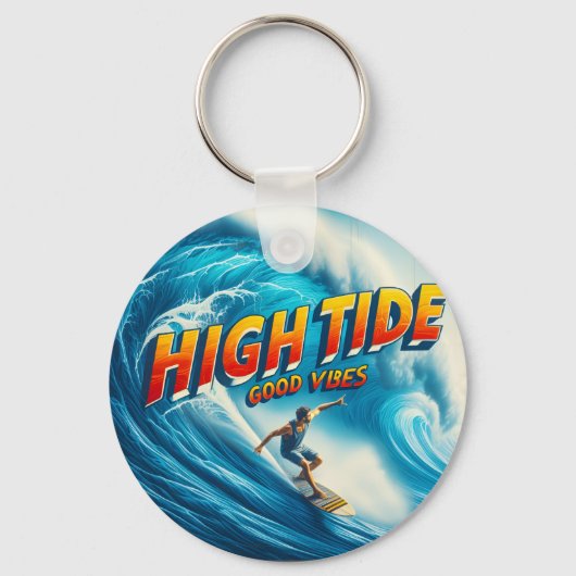 Faux Wrapped Canvas Print Sleutelhanger (Voorkant)