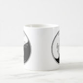 Faux Wyoming State Quarter Koffiemok (Center)