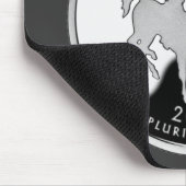 Faux Wyoming State Quarter Muismat (Hoek)