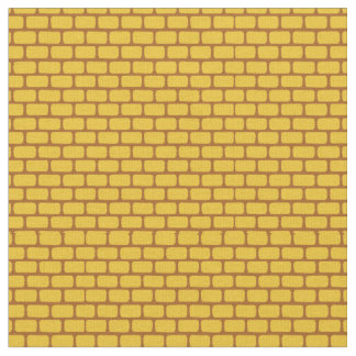 Faux Yellow Brick Stof