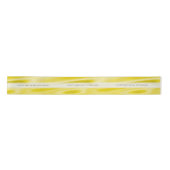 Faux Yellow Satin personaliseren "Happy Birthday" Satijnen Lint (Voorkant)