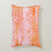 Faux-zalmleder, gebroken wit accent kussen (Voorkant(Verticaal))