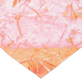 Faux-zalmleder, gebroken wit medium tafelloper (Hoek)