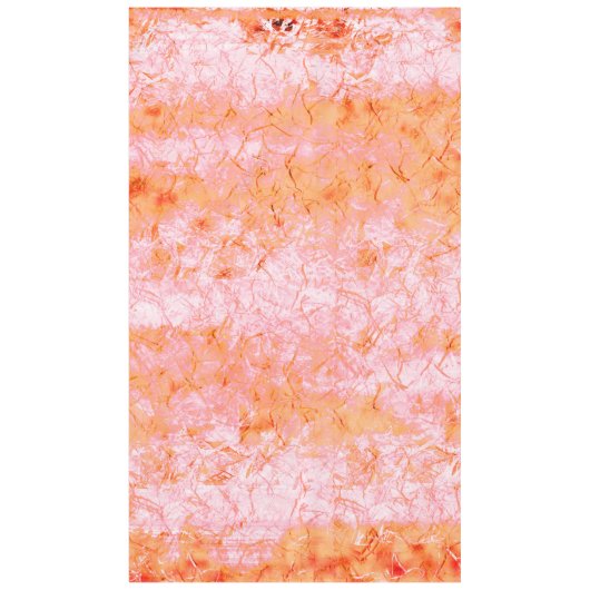 Faux-zalmleder, gebroken wit tafelkleed (Voorkant)