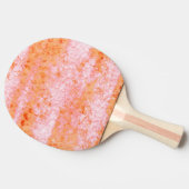 Faux-zalmleder, gebroken wit tafeltennisbatje (Zijkant)