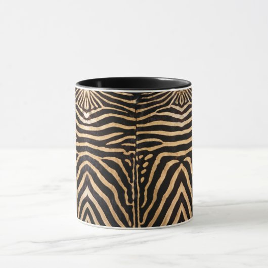 Faux Zebra Mok (Midden)
