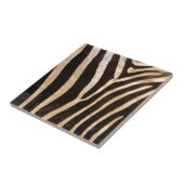 faux zebra print tegeltje (Zijkant)