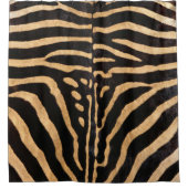 Faux-Zebra-schotelgordijn Douchegordijn (Voorkant)