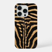 Faux Zebra Skin iPhone Hoesje (Achterkant)
