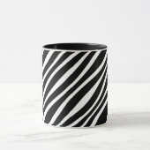 FAUX ZEBRA STRIPE BOLD PRINT MOK (Midden)