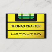 Faux-zeepbellenmeter Visitekaartje (Voorkant)