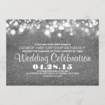 Faux zilveren glitter string lichten bruiloft uitn