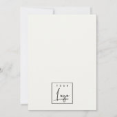 FAUX ZILVEREN LINT SNIJDEN GROTE OPENINGSCEREMONIE KAART (Achterkant)