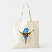 Faux Zipper Gnome Tote Bag (Achterkant)