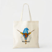 Faux Zipper Gnome Tote Bag (Voorkant)
