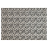 Faux Zwart Kant Tafelkleed (Voorkant (Horizontaal))