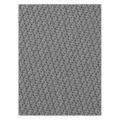 Faux Zwart Kant Tafelkleed (Voorkant)