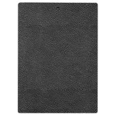 Faux zwart leder klembord (Achterkant)