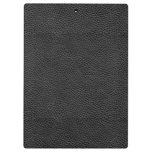 Faux zwart leder klembord (Achterkant)
