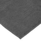 Faux zwart leder tafelkleed (Gekanteld)