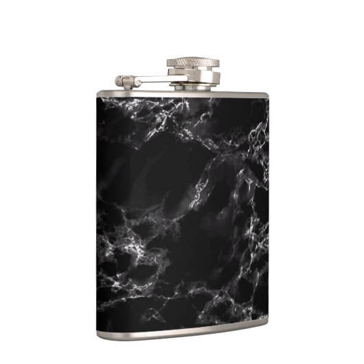 Faux zwart marmeren kolf heupfles (Rechts)