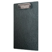 Faux zwarte lederen textuur klembord (Links)