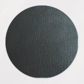 Faux zwarte lederen textuur labels (Design 2)