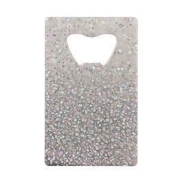 FauxGlitter Creditkaart Flessenopener